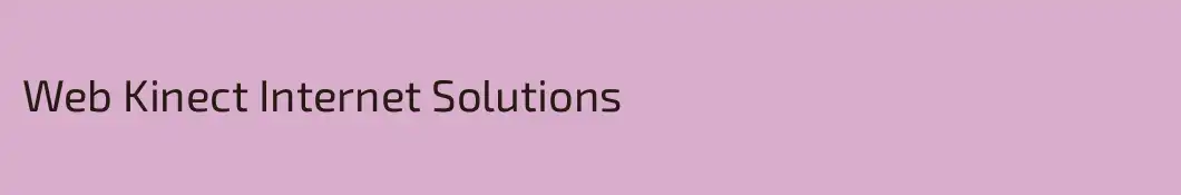 Web Kinect Internet Solutions
